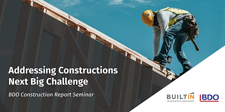 Seminar: Addressing the Big Challenges in Construction