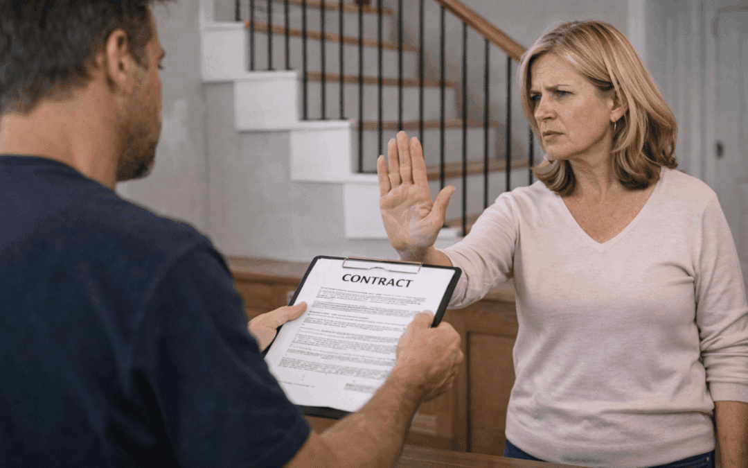 The biggest risk builders face is also the easiest one to fix – not using written contracts